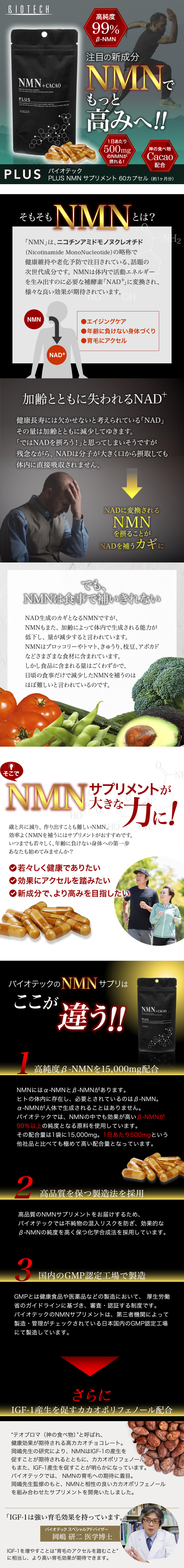 【定期配送】《プラス》NMNサプリメント